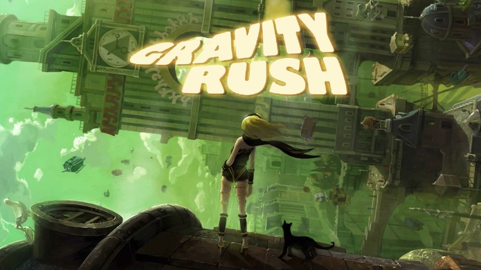 A mudança da gravidade de Gravity Rush é um de seus grandes diferenciais (Divulgação/Sony)
