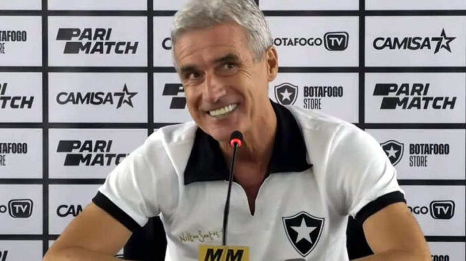 Luís Castro, treinador do Botafogo