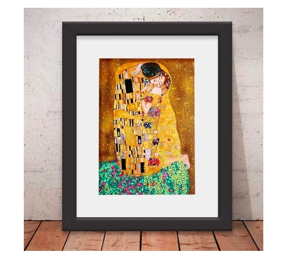 O beijo, de Gustav Klimt (Foto: Reprodução/Amazon)