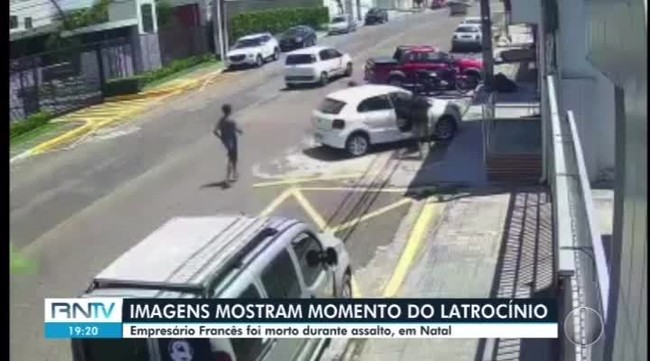 Vídeo mostra momento em que francês dono de pousada em Pipa é morto em Natal