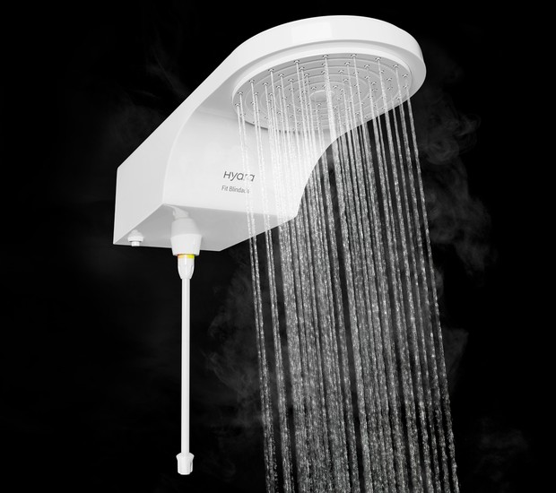 A escolha do chuveiro elétrico deve seguir alguns cuidados para manter seu bom funcionamento e permitir banhos sempre relaxantes. Este é o modelo multitemperaturas Space Power 4T, da Hydra, (Foto: Divulgação)