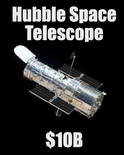 O telescópio Hubble (Foto: Reprodução)