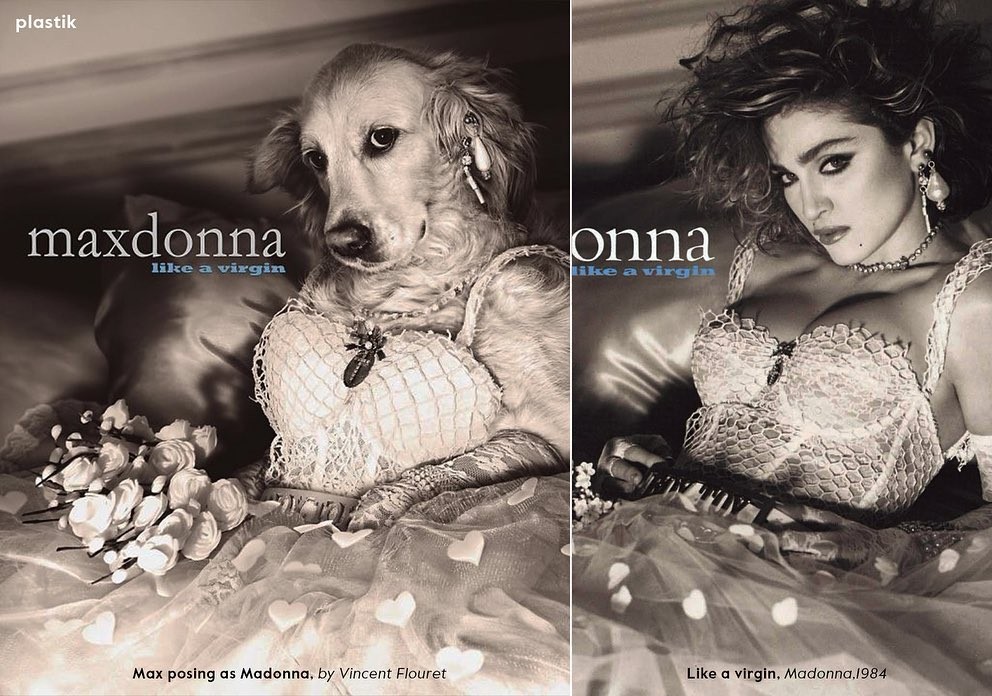 Maxdonna e Madonna (Foto: Instagram/ Reprodução)