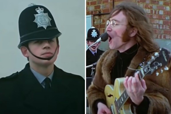 Ray Dagg se tornou famoso por ser o policial que fez com que os Beatles interrompesse sua última apresentação ao vivo (Foto: Reprodução)