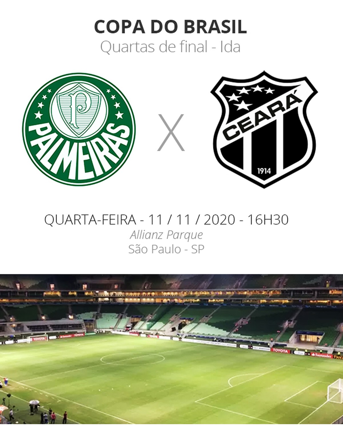 Palmeiras x Ceará: veja onde assistir, escalações ...