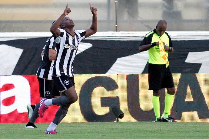 Sassa Comemoração Botafogo x Cabofriense (Foto: Vitor Silva / SSPress)