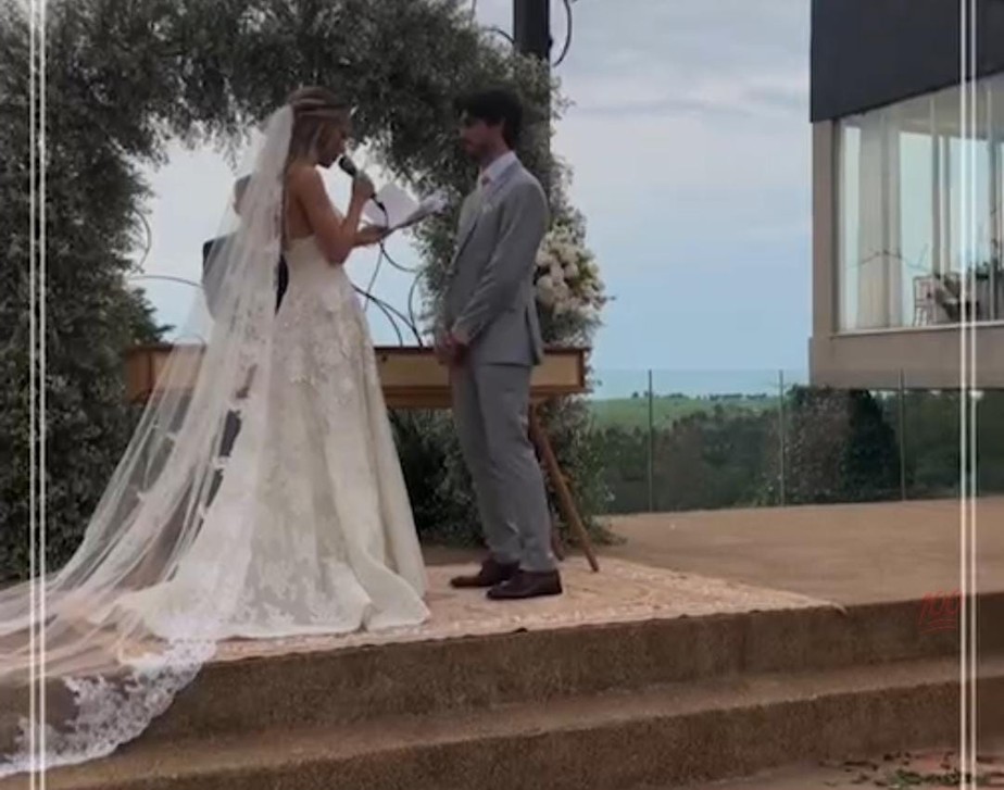 Bruna Hamú se casa com Leonardo Feltrim