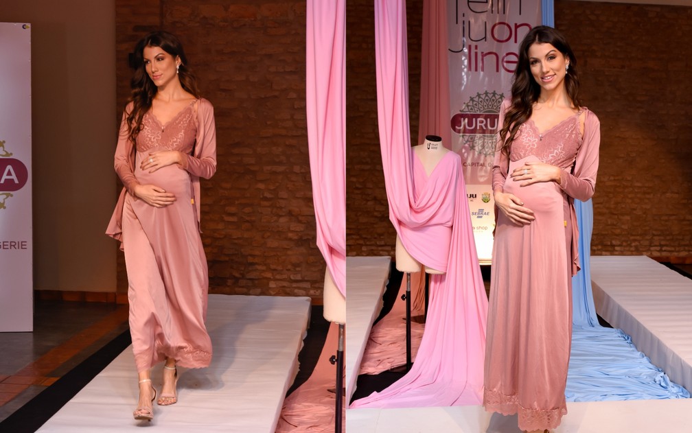 Felinju Online 2020 apresenta novidades da moda íntima de Juruaia — Foto: Reginalva Fotografias