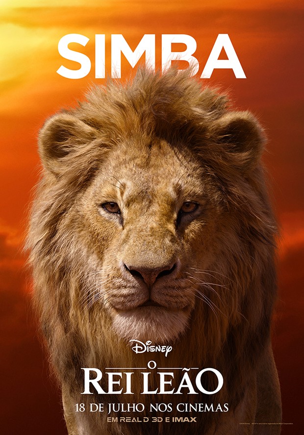 Rei Leao Novo Video Tem Cenas Ineditas E Live Action Ganha Cartazes De Personagens Quem Series E Filmes Simba e os seus irmãos ficam órfãos e são adoptados pelos lobos. live action ganha cartazes