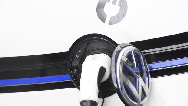 Veículo elétrico da Volkswagen (Foto: REUTERS/Toby Melville)