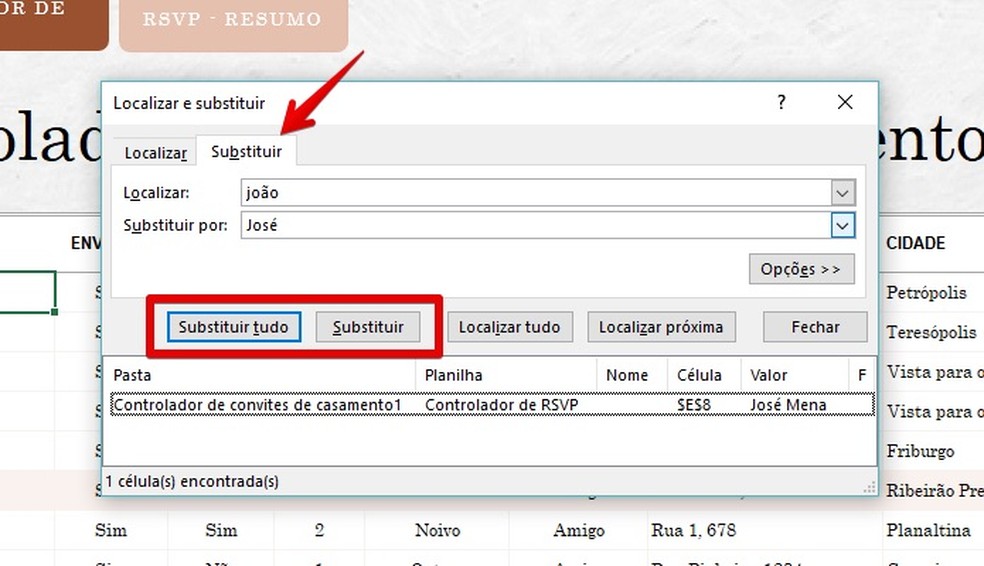 Como Pesquisar E Substituir Palavras No Excel Produtividade TechTudo