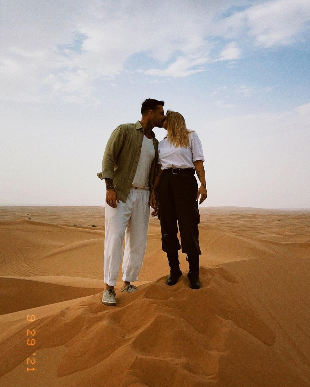 Cleo e Leandro D'Lucca em Dubai (Foto: Reprodução/Instagram)