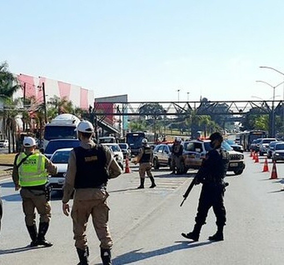 Polícia prende 160 pessoas durante operação no feriado de Corpus Christi — Foto: Divulgação/PMMG