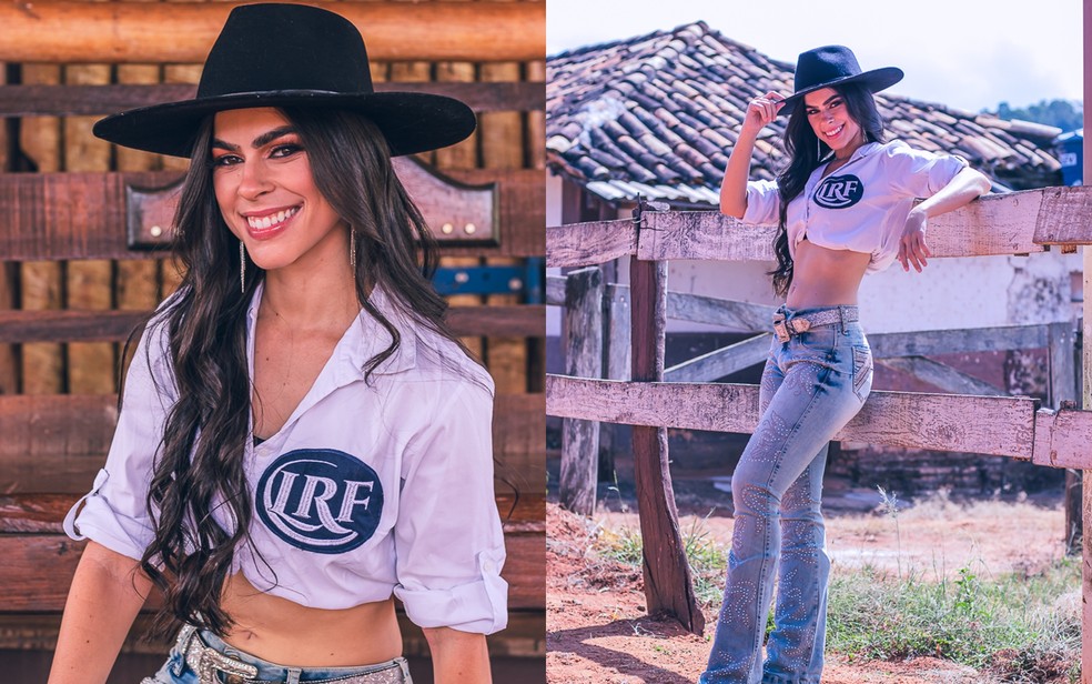 Samantha Reis, candidata à rainha do Lavras Rodeo Festival 2023 — Foto: Fernando Lucas