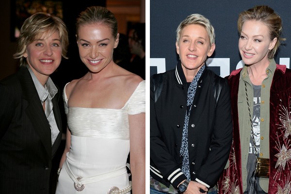 Ellen DeGeneres e Portia de Rossi (Foto: Getty Images)