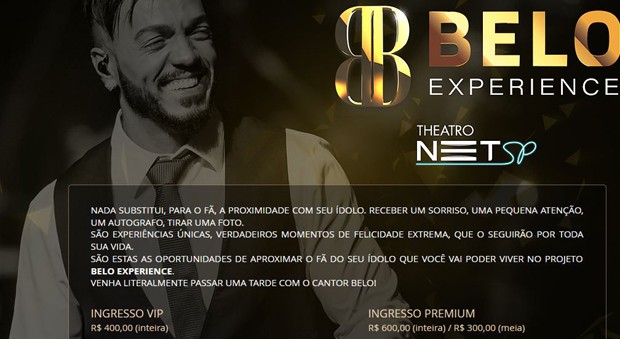 Projeto Belo Experience (Foto: Reprodução/Site )