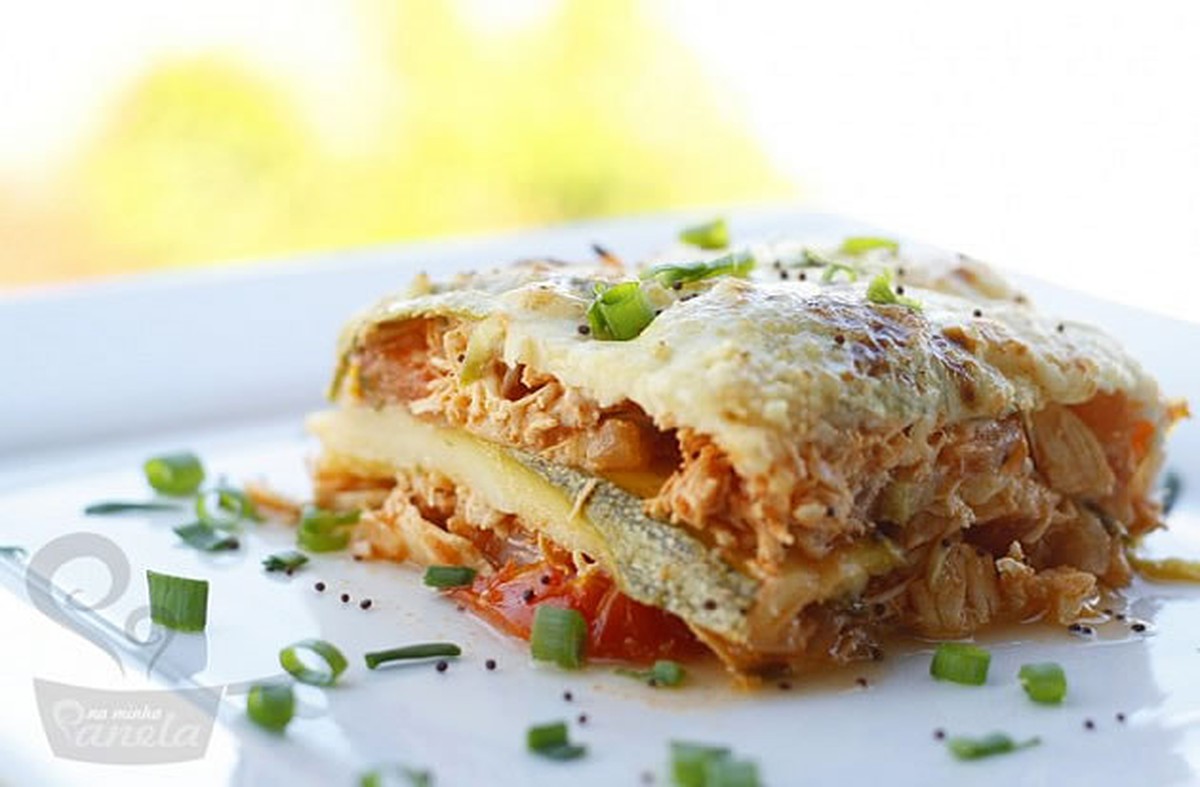 Lasanha De Abobrinha Com Frango Receitas Receitas