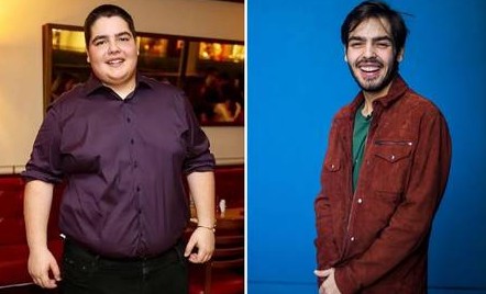 João Guilherme Silva fez cirurgia bariátrica e emagreceu quase 80 kg — Foto: Reprodução
