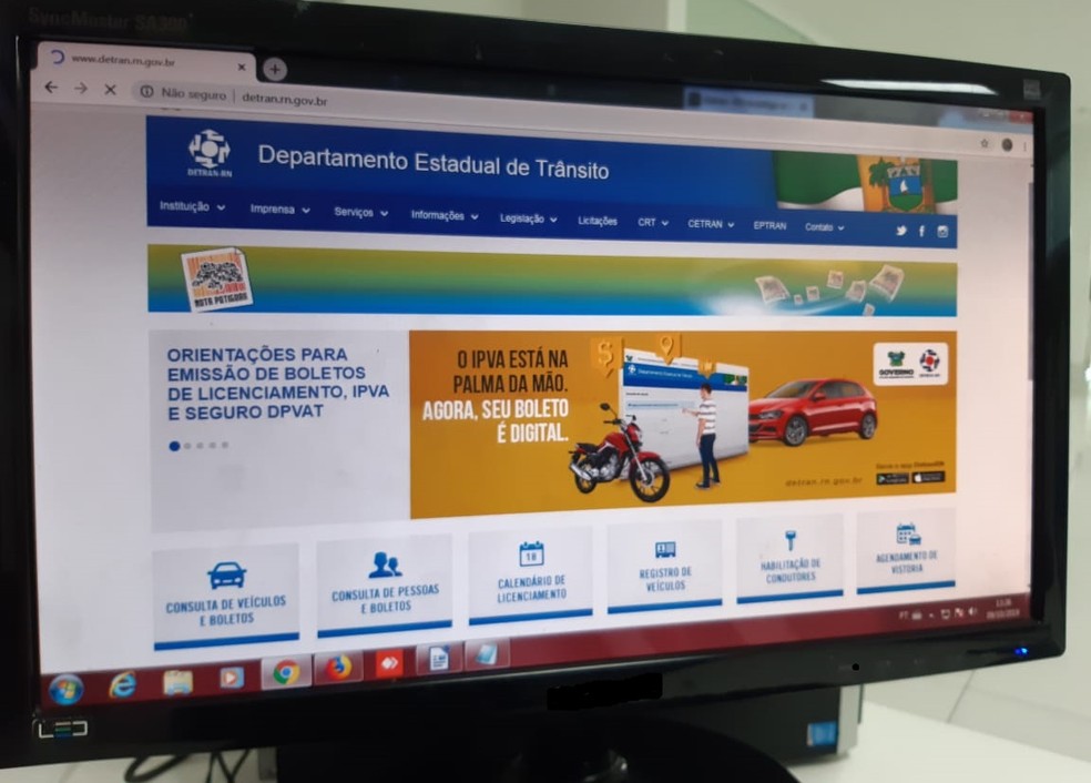 Detran-RN investiga se falha no sistema permitiu acesso a dados de motoristas de todo o país — Foto: Divulgação