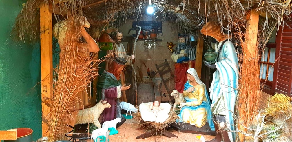 Presépio e Casa do Papai Noel reúnem mais de 10 mil peças em Itabirito, MG  | Minas Gerais | G1
