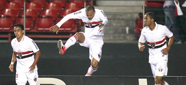 Luis Fabiano, São Paulo x Botafogo (Foto: Wagner Carmo / Vipcomm)