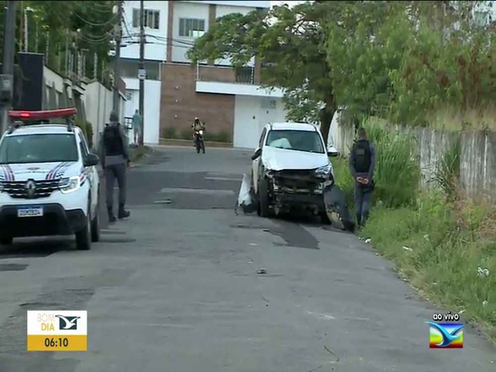 Até o momento, ninguém sabe o estado de saúde do motorista  — Foto: Reprodução/TV Mirante