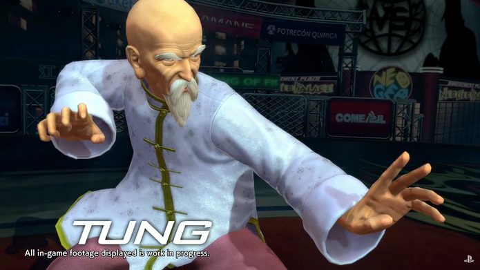 Tung Fue Rue, do primeiro Fatal Fury, estará em The King of Fighters XIV (Reprodução/SNK)