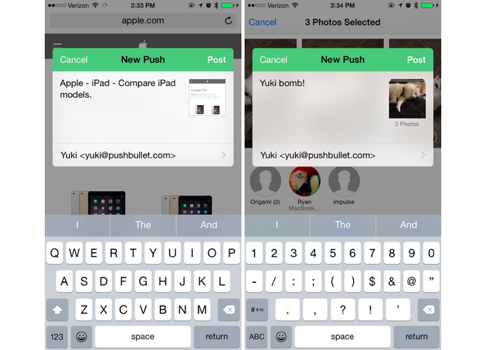 Links, fotos e vídeos poderão ser trocados entre iPhone e Mac (Foto: Divulgação)