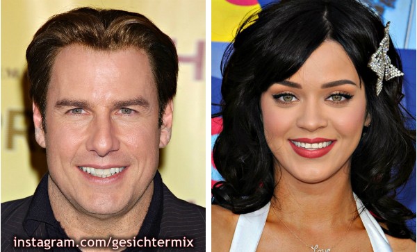 Tom Cruise + John Travolta e Katy Perry + Rihanna (Foto: Reprodução)