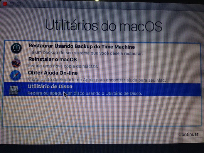 Como recuperar seu MacOS em caso de vírus no computador da Apple (Foto: Reprodução/Felipe Vinha)