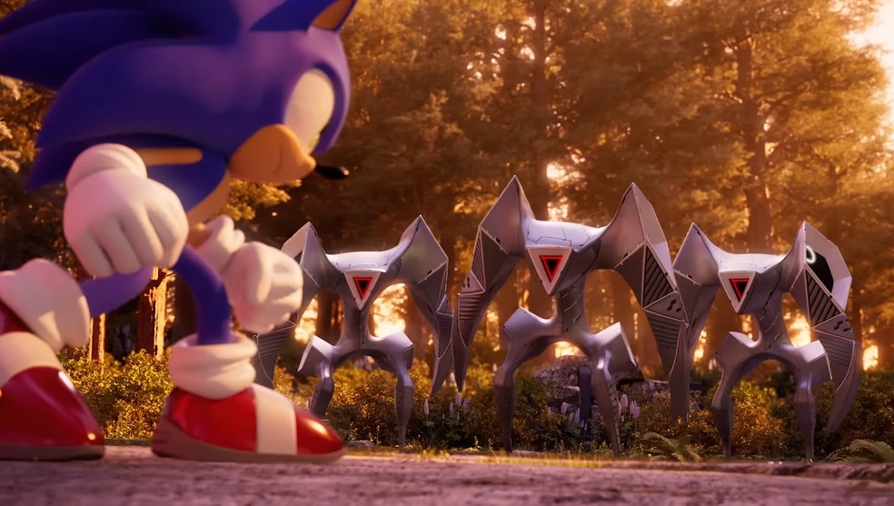 Sonic Frontiers traz um novo conceito de "zonas abertas" para a franquia, com mais liberdade para exploração — Foto: Divulgação/Sega