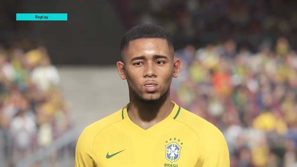 Jovem craque brasileiro tem rosto caprichado em PES 2018 (Foto: Reprodução/Murilo Molina)