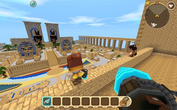 7 Jogos Parecidos Com Minecraft Para Celular Android E Iphone Jogos Casuais Techtudo - fui para o espaco no simulador de slime rancher do roblox blob