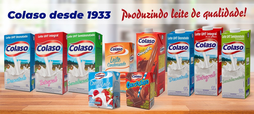 Linha de produtos Colaso — Foto: Colaso/Divulgação