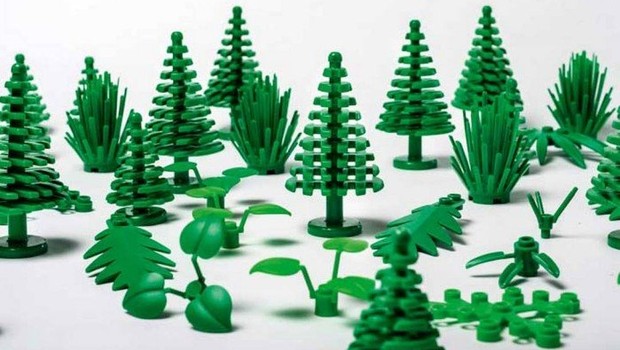Peças da Lego com plástico sustentável (Foto: Maria Tuxen Hedegaard/Divulgação)