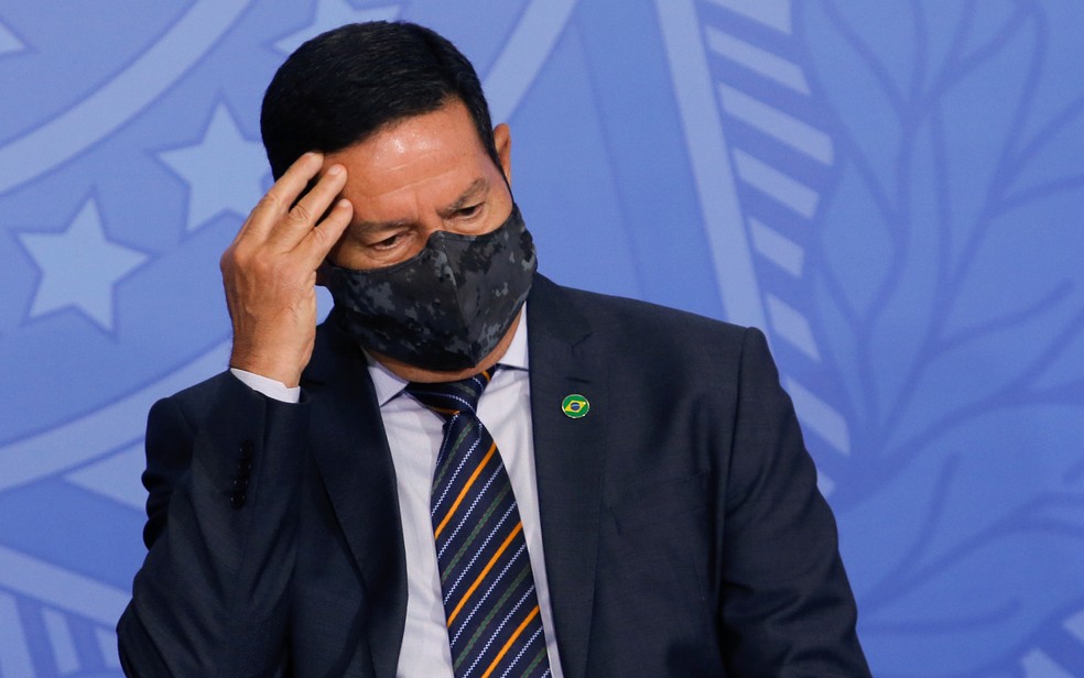 Com Covid-19, Hamilton Mourão tem 'bom' estado de saúde, diz assessoria da  Vice-Presidência | Política | G1