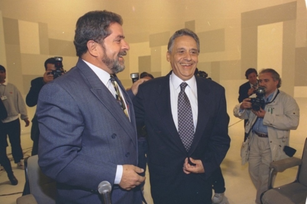 Lula e Fernando Henrique durante campanha � Foto: A�lton de Freitas
