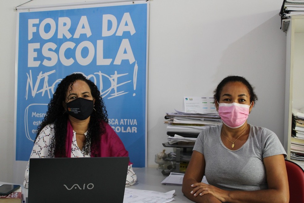 Secretaria de Educação de Iguaquara comemora indicação de professora — Foto: Jorge Santos/Ascom/Prefeitura de Iraquara