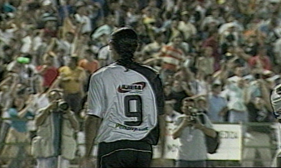 Treze conseguiu uma virada histórica diante do Ulbra na campanha da Copa do Brasil de 2005 (Foto: Reprodução / TV Paraíba)