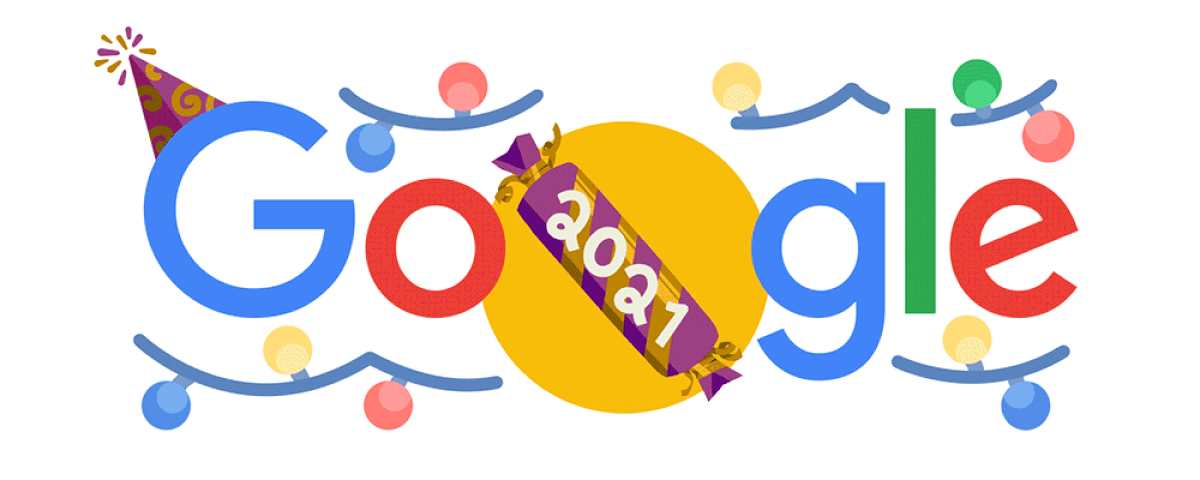 Ano Novo 2022: Google celebra virada com Doodle