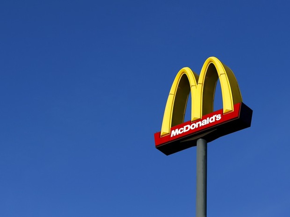Logo da rede de alimentação McDonald's (Foto: Reuters)