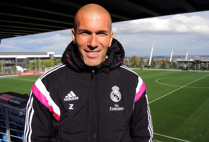 Zidane real madrid (Foto: Cassio Barco)