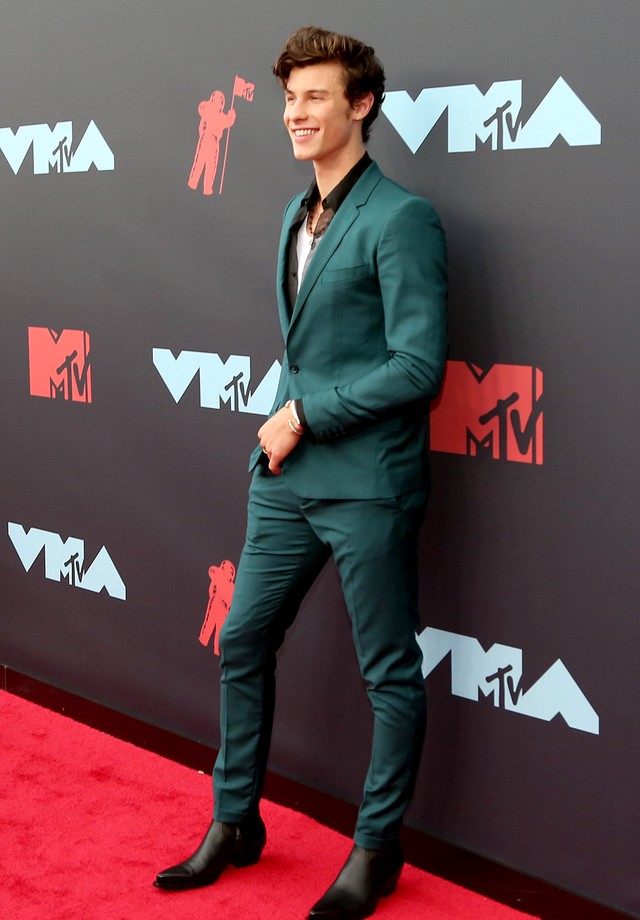 NEWARK, NEW JERSEY - AUGUST 26:   Shawn Mendes attends the 2019 MTV Video Music Awards at Prudential Center on August 26, 2019 in Newark, New Jersey. (Photo by Manny Carabel/Getty Images for Viacom) (Foto: Getty Images for Viacom)