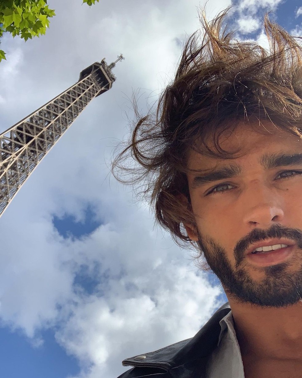 Marlon Teixeira é modelo e está entre os mais bonitos  — Foto: Reprodução/Instagram