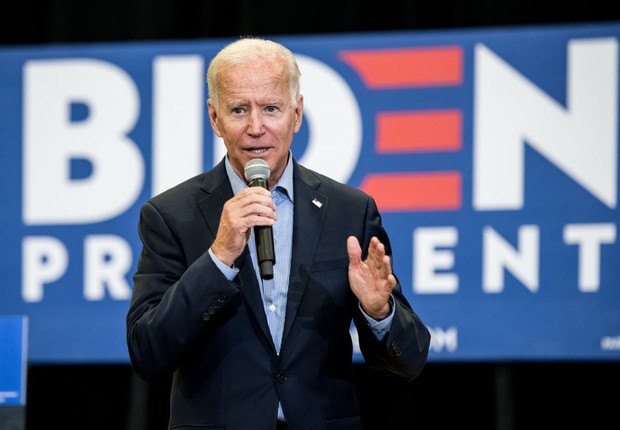 Joe Biden, candidato democrata à presidência dos Estados Unidos (Foto: Sean Rayford/Getty Images)