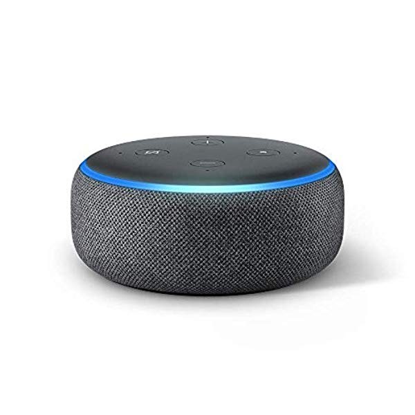O Echo Dot é o dispositivo mais compacto ligado à Alexa (Foto: Divulgação)