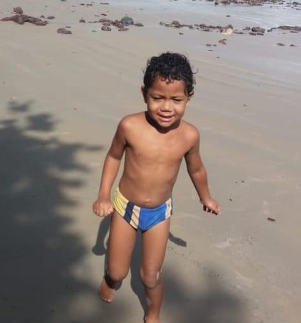Marcos Guilherme da Mata Nascimento tinha 6 anos de idade e morreu afogado no Rio Pium, em Natal — Foto: Arquivo pessoal