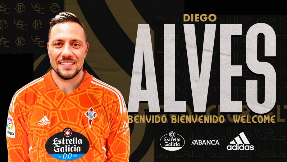 Diego Alves é anunciado pelo Celta de Vigo