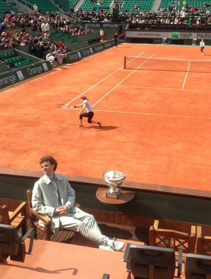 Gustavo Kuerten Guga Roland Garros (Foto: Reprodução / Twitter)