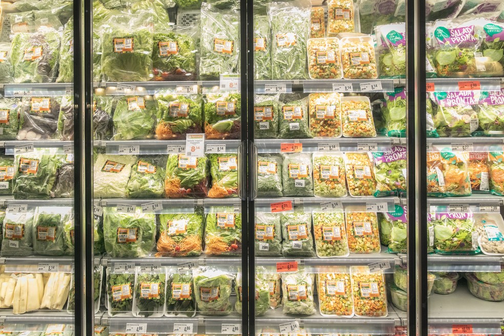 Prazo de validade em vegetais frescos embalados não precisa ser mais informado por produtores, diz ministério — Foto: Celso Tavares/g1
